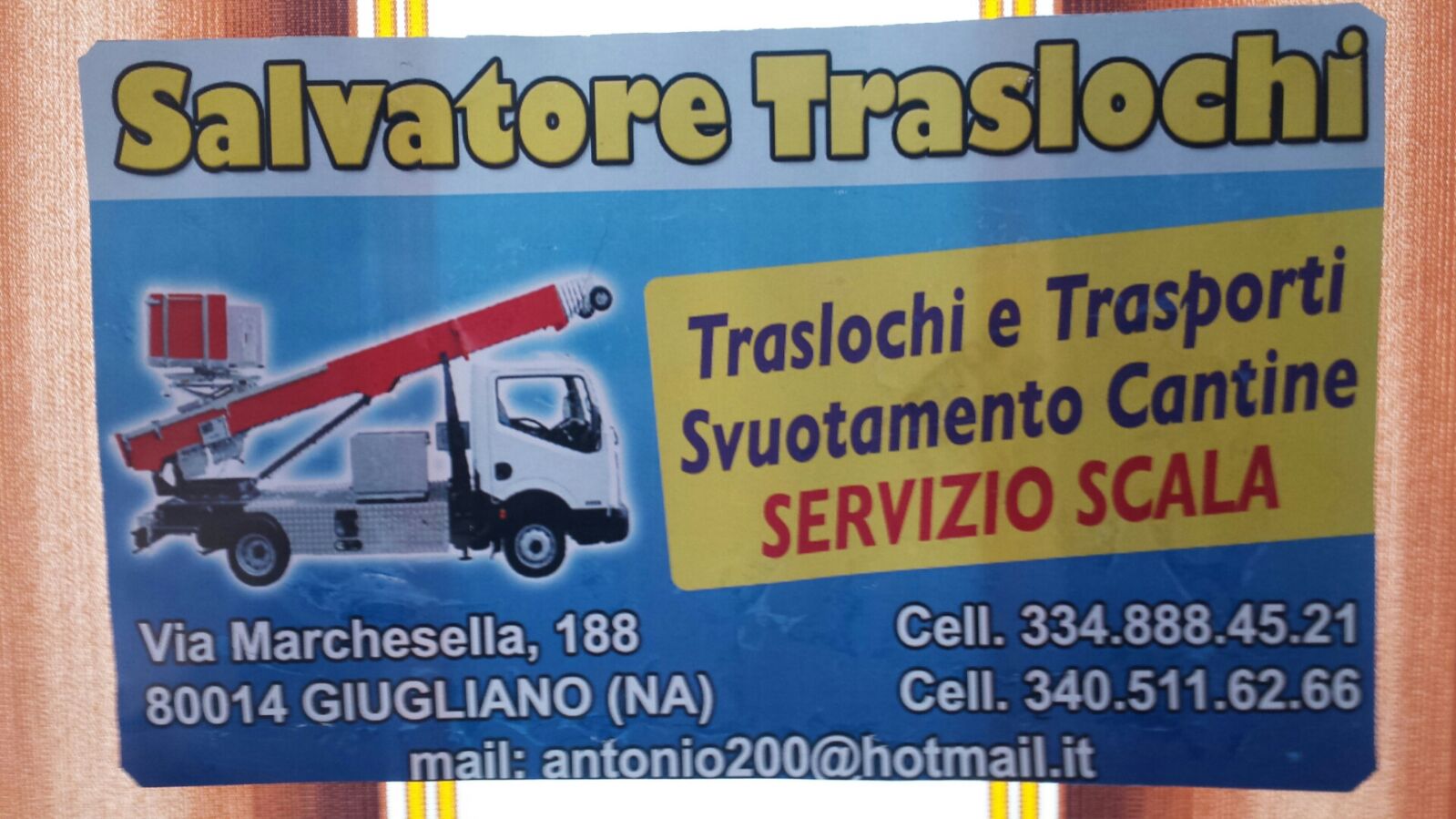 TRASPORTI E TRASLOCHI 