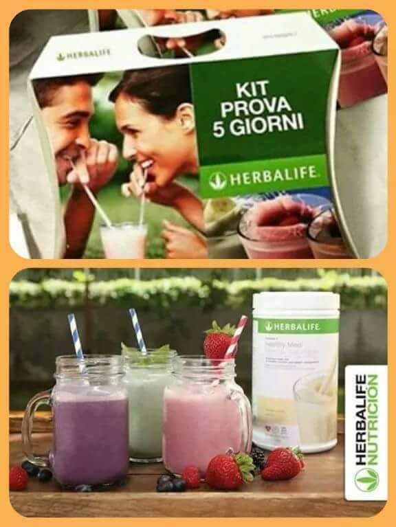 Kit prova 4gg herbalife 