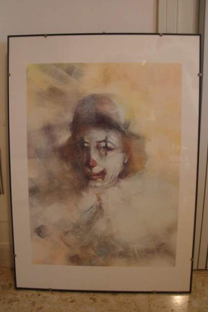 Quadro stampa clown