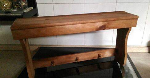 Piattaia in legno e otton