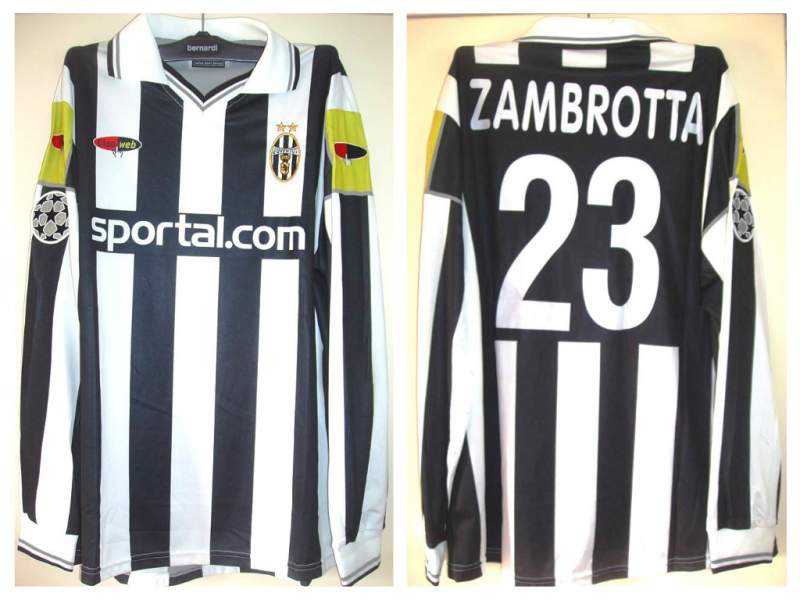 Match worn shirt juventus