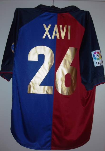 Barcellona match worn shi