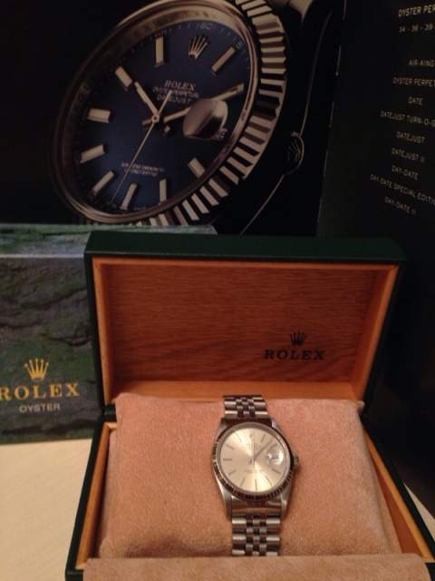 Rolex date just 16234, gh